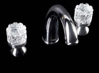 Смеситель для раковины Boheme Crystal 277-CRST Хром латунь