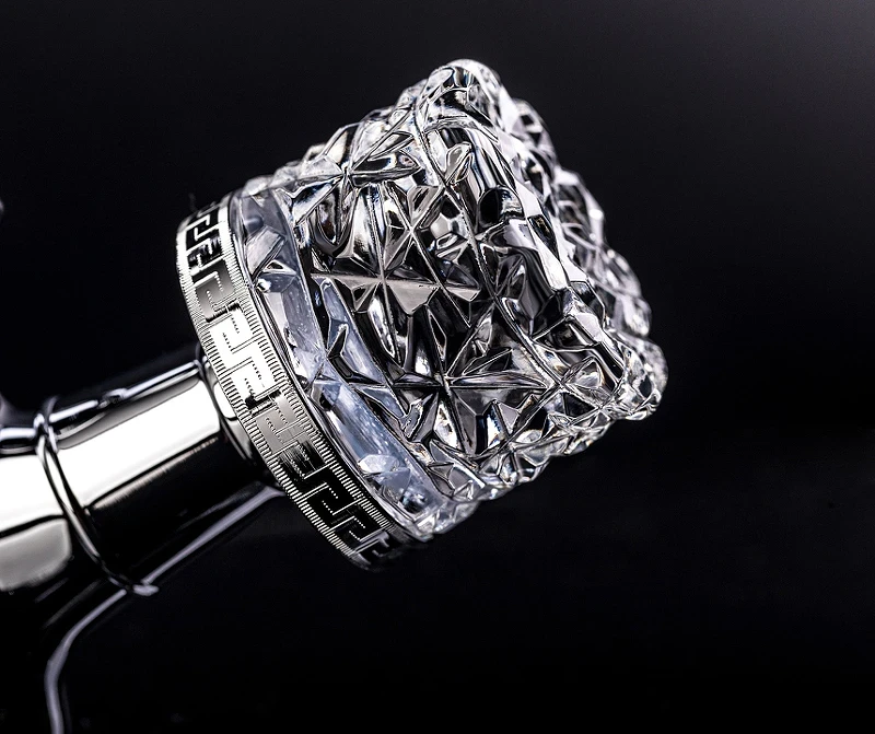 Смеситель для раковины Boheme Crystal 277-CRST Хром латунь