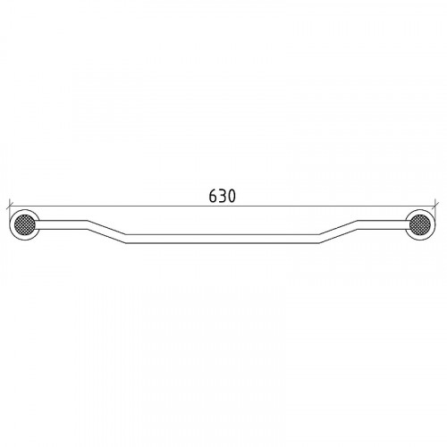 Полотенцедержатель Boheme Royal Cristal 10922-CR-B Хром