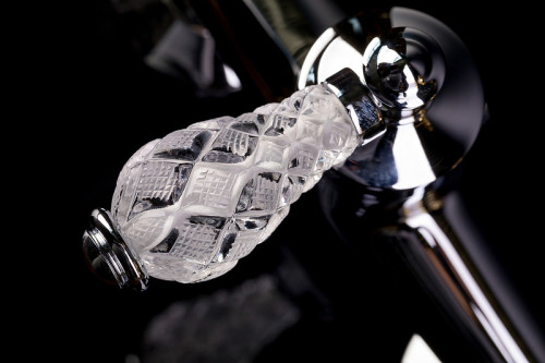 Смеситель для душа Boheme Crystal 265-CRST Хром латунь встраиваемый