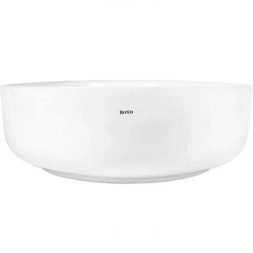 Раковина-чаша Bond Oval 55 S62-550 Белый глянец фарфор накладная