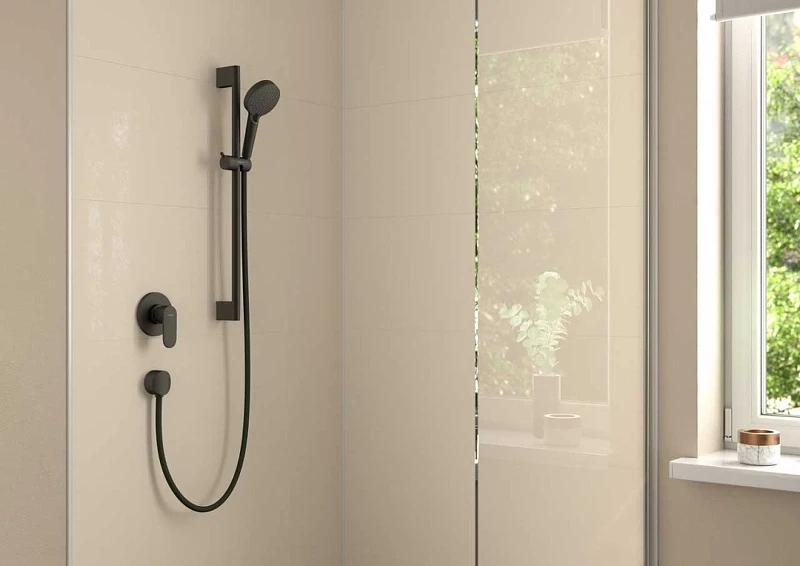 Смеситель для душа Hansgrohe Vernis Blend 71649670 Черный матовый