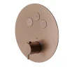 Смеситель для душа Newform X-Steel 316 70427EX.59.067 с термостатом цвет Copper Bronze