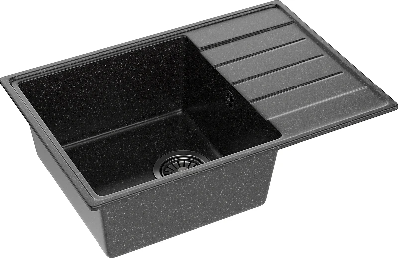 Кухонная мойка Domaci Палермо 60 PR-600-004 цвет Черный