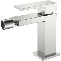 Смеситель для биде Boheme Qubic 476-NB Никель брашированный латунь