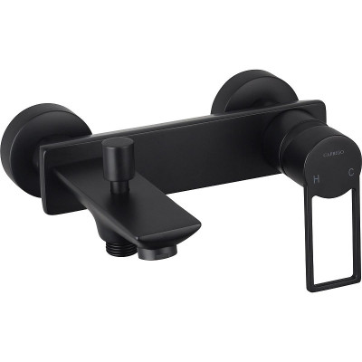 Смеситель для ванны Caprigo Kub 54-011-ner Черный матовый
