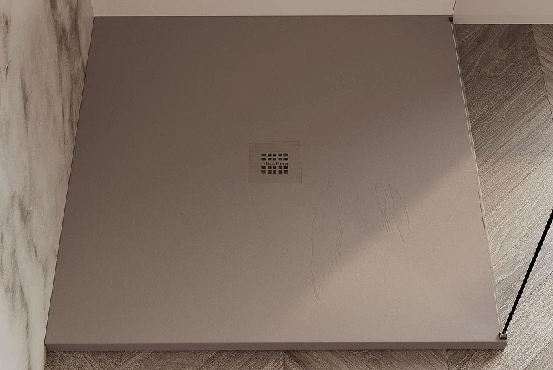 Душевой поддон из искусственного камня Allen Brau Priority 120x80 8.31006-PGM цвет Серый