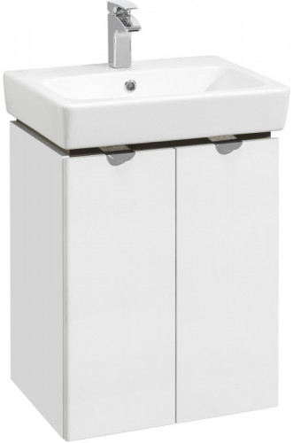 Тумба под раковину Aquaton Скай 55 1A238101SY010 подвесная Белый МДФ / ЛДСП