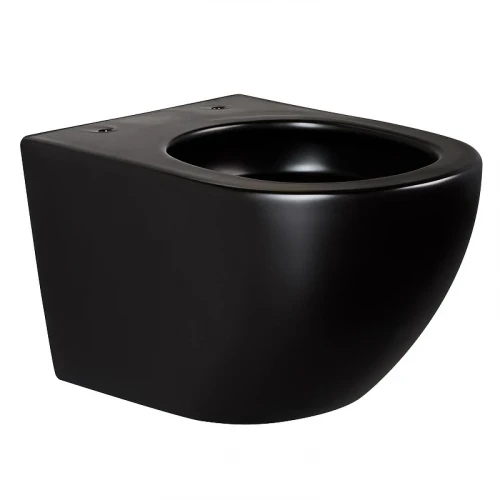 Унитаз Splendy Light LI10152VTYBM подвесной цвет Черный матовый с сиденьем Микролифт