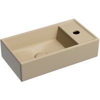 Раковина Ceramicanova Element 41 L CN6051LMC Капучино матовая фарфор подвесная