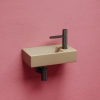 Раковина Ceramicanova Element 41 L CN6051LMC Капучино матовая фарфор подвесная