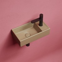 Раковина Ceramicanova Element 41 L CN6051LMC Капучино матовая фарфор подвесная