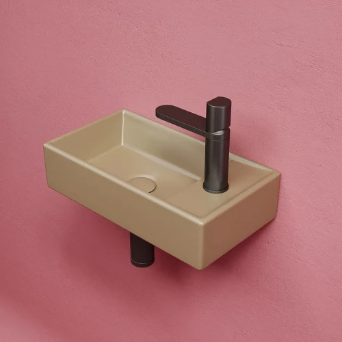 Раковина Ceramicanova Element 41 L CN6051LMC Капучино матовая фарфор подвесная