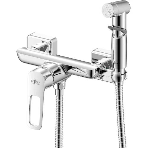 Гигиенический душ со смесителем Rossinka RS46-52 Хром