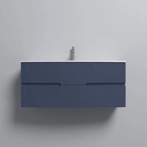 Тумба под раковину Jacob Delafon Nona 120 EB1890RU-G98 подвесная Темно-синяя МДФ / ЛДСП