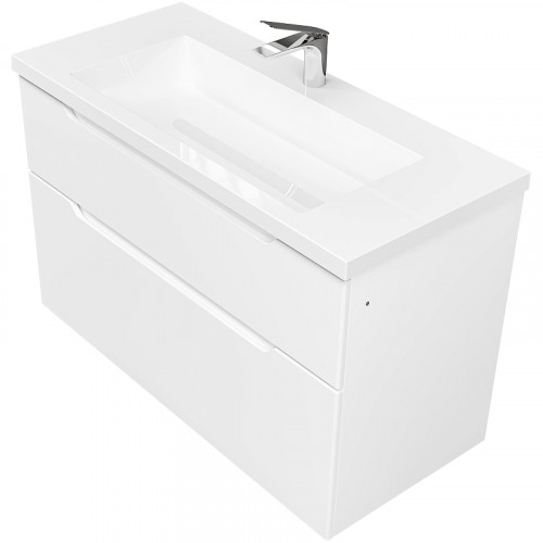 Раковина Jorno Luxor 100 4670142930839 Белая