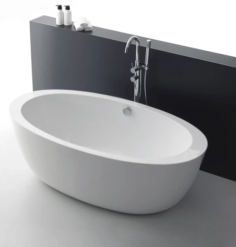 Акриловая ванна BelBagno BB67 170x90 без гидромассажа