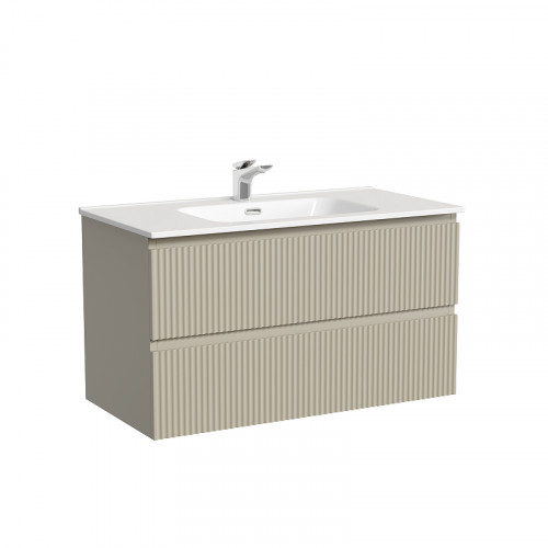 Тумба под раковину Sancos Snob R 90 SNR90CE подвесная Beige Soft