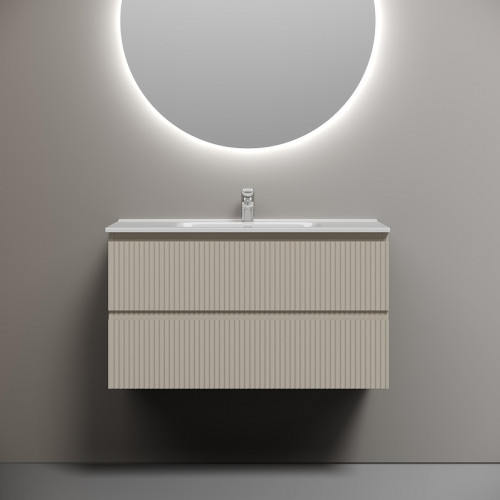 Тумба под раковину Sancos Snob R 90 SNR90CE подвесная Beige Soft