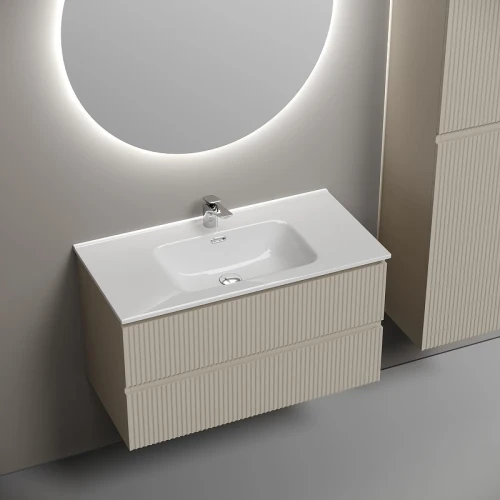 Тумба под раковину Sancos Snob R 90 SNR90CE подвесная Beige Soft