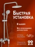 Душевая система Alfi LF193333 цвет Никель