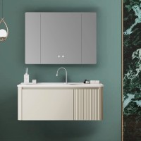 Тумба с раковиной Ceruttispa Sella 80 10311 подвесная Слоновая кость МДФ / ЛДСП