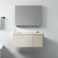 Тумба с раковиной Ceruttispa Sella 80 10311 подвесная Слоновая кость МДФ / ЛДСП