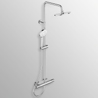 Душевая система Ideal Standard Ceratherm T50 A7230AA с термостатом Хром латунь на стену