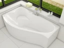 Акриловая ванна Relisan Isabella 170х90 L Гл000010529 без гидромассажа