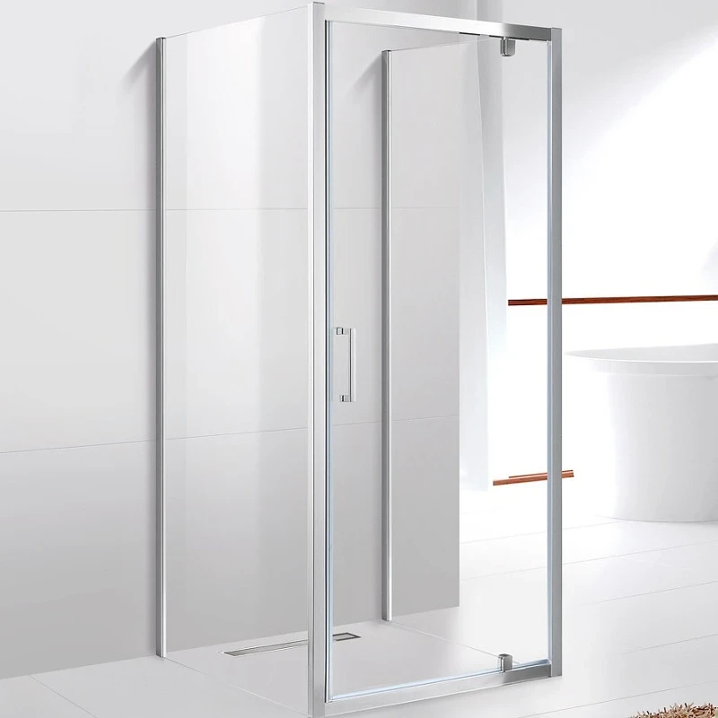 Душевой уголок Cezares Molveno 90x80 MOLVENO-BA2-90/80-C-Cr-IV профиль Хром стекло прозрачное