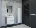 Тумба под раковину Caprigo Forte 65 36110-SF027 подвесная цвет Белый