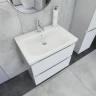 Тумба под раковину Caprigo Forte 65 36110-SF027 подвесная цвет Белый