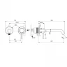 Смеситель для раковины Ideal Standard Ceraline Nuovo BD848XG цвет Черный матовый