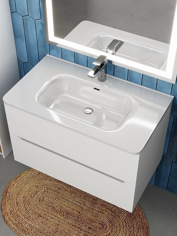 Раковина Uperwood Monica 81 RMonica80wg цвет Белый глянцевый