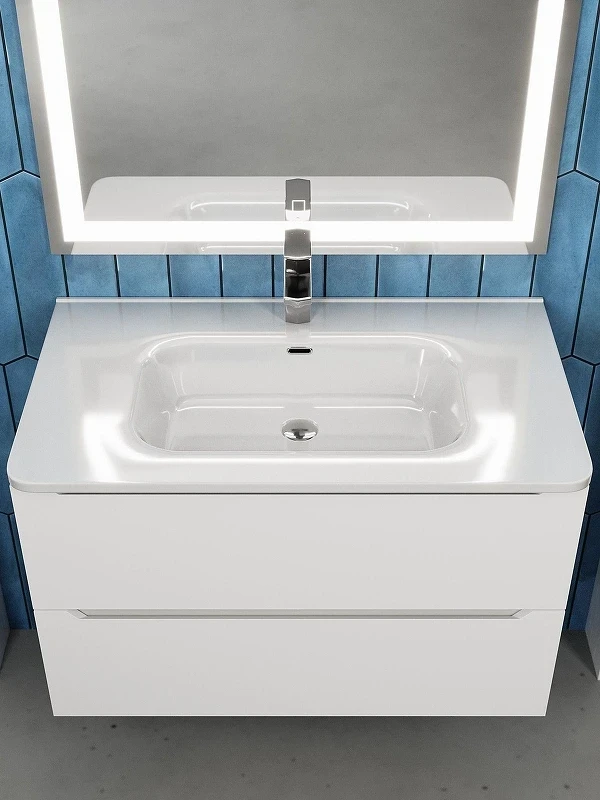 Раковина Uperwood Monica 81 RMonica80wg цвет Белый глянцевый