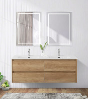 Зеркало BelBagno Kraft 60 SPC-KRAFT-600-800-LED-TCH-WARM с подсветкой Сатин с сенсорным выключателем и подогревом стекло