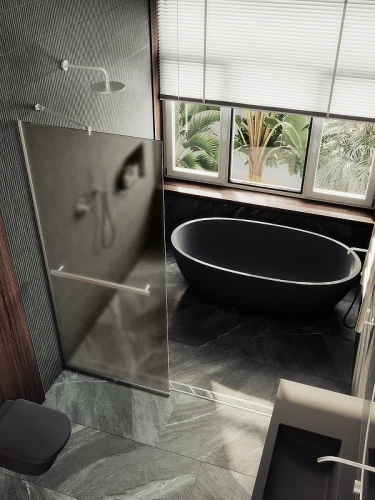 Душевая перегородка Maybah Glass MGD-722-5у 690x1950 в узком профиле Хром матовый стекло бронзовое матовое