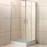 Душевой уголок BelBagno Uno 85х85 UNO-195-A-2-85-C-Cr профиль Хром стекло прозрачное