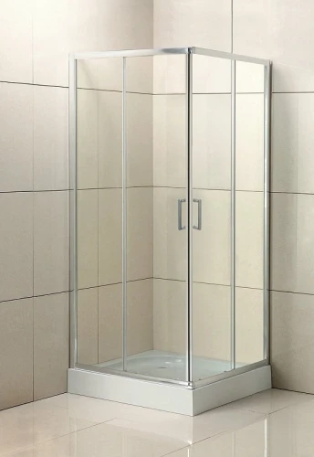 Душевой уголок BelBagno Uno 85х85 UNO-195-A-2-85-C-Cr профиль Хром стекло прозрачное