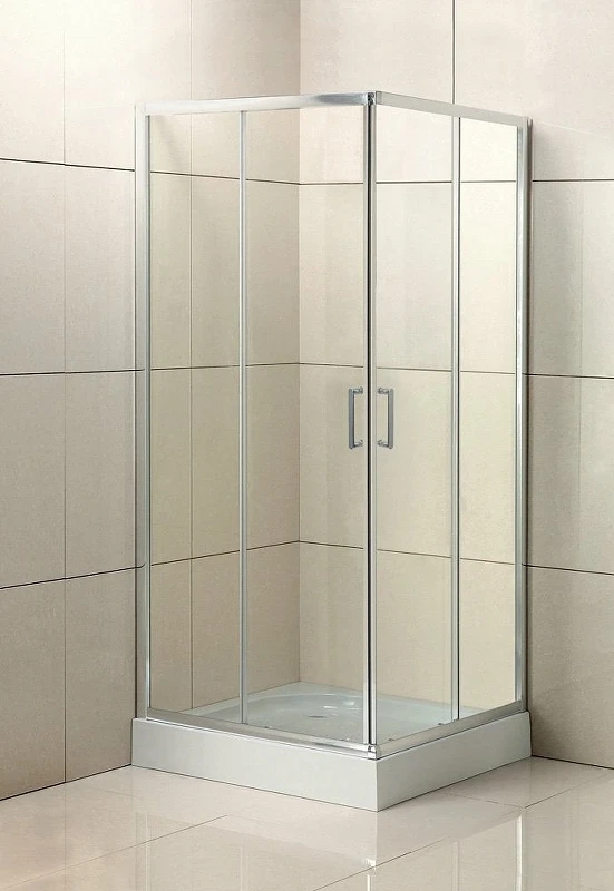 Душевой уголок BelBagno Uno 85х85 UNO-195-A-2-85-C-Cr профиль Хром стекло прозрачное