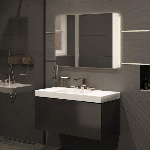 Зеркало DIWO Кострома 100 ЗЛП1720 с подсветкой с бесконтактным выключателем