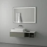 Зеркало Evoform Ledline 80x120 BY 2438 с подсветкой 35.5 W - сенсорный выключатель стекло