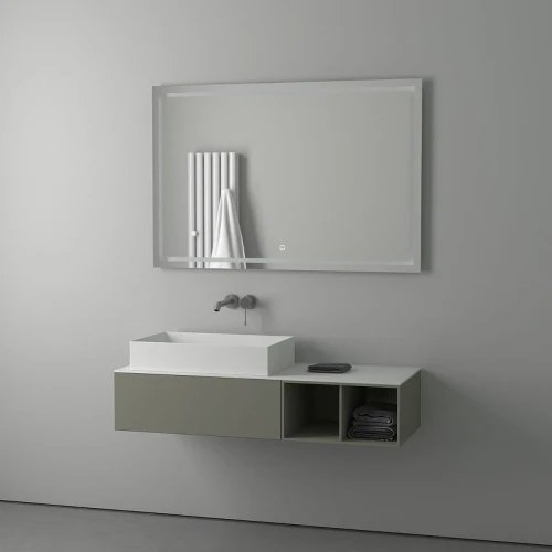 Зеркало Evoform Ledline 80x120 BY 2438 с подсветкой 35.5 W - сенсорный выключатель стекло