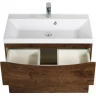 Тумба под раковину BelBagno Marino 80 MARINO-H60-800-2C-SO-RW-P подвесная Rovere Moro МДФ / ЛДСП