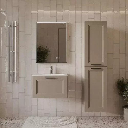 Тумба с раковиной Terminus Классик 60 CLA10601200501O подвесная цвет Капучино