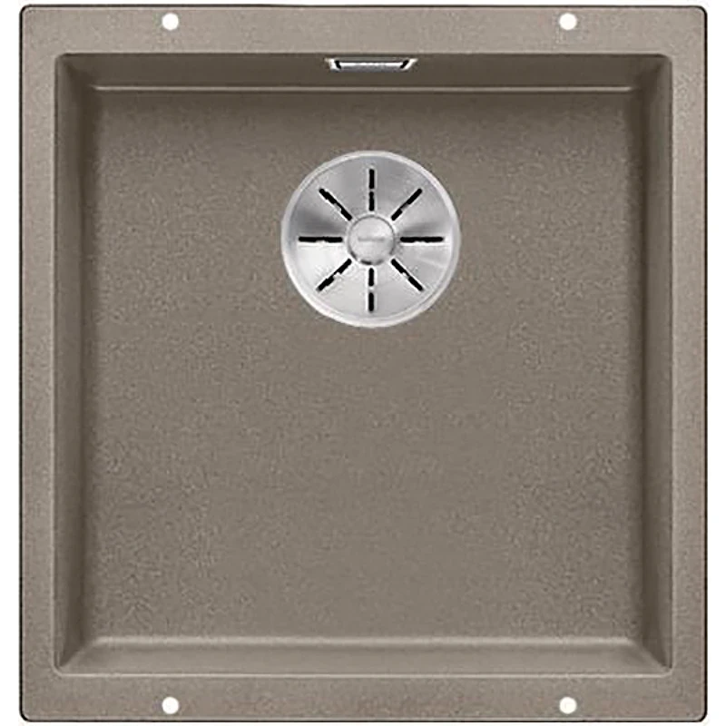 Кухонная мойка Blanco Subline 400-U 523429 Серый беж искусственный камень (литьевой мрамор) встраиваемый