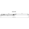 Душевой уголок Vincea Como-N 150x90 VSR-4CN9015CL профиль Хром стекло прозрачное
