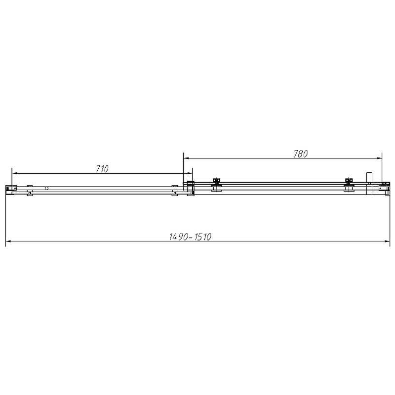 Душевой уголок Vincea Como-N 150x90 VSR-4CN9015CL профиль Хром стекло прозрачное