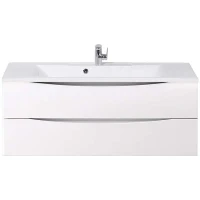 Тумба под раковину BelBagno Marino 120 MARINO-1200-2C-SO-BL-P подвесная Bianco Lucido МДФ / ЛДСП
