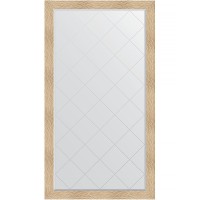 Зеркало Evoform Exclusive-G Floor 201х111 BY 6384 с гравировкой в багетной раме - Золотые дюны 90 мм стекло